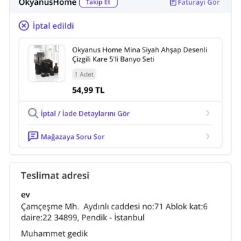 İndirimli Ürün Siparişi İptal Edildi, Kuponla Geçiştirildi