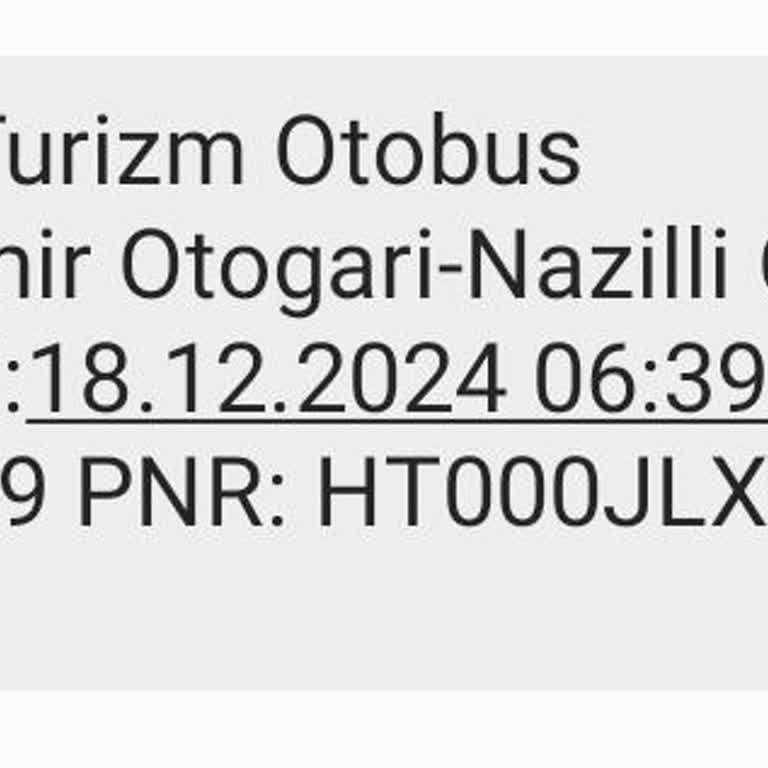 Otobüs Gecikmesi Ve İletişim Sorunu