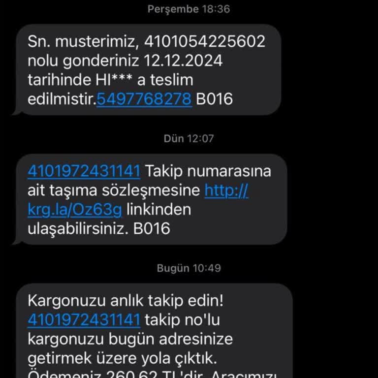 Yanlış Teslimat Ve Ekstra Ücret Talebi