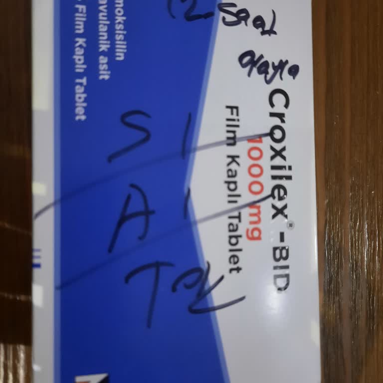 Yan Etkileriyle Hayal Kırıklığı Yaratan Croxilex-bid 1000 Mg