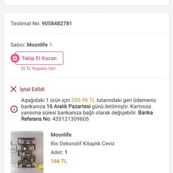 Flash Ürün Satışı Ve İptal Sorunu