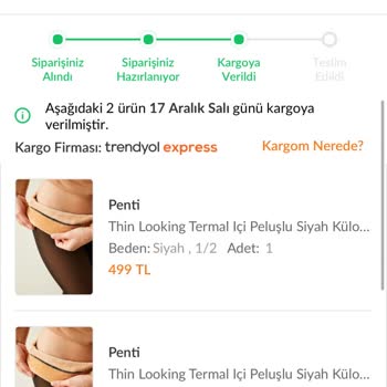 Trendyol Hiçbir Gelişme Çözümleme Olmadı