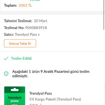 Trendyol Hiçbir Gelişme Çözümleme Olmadı