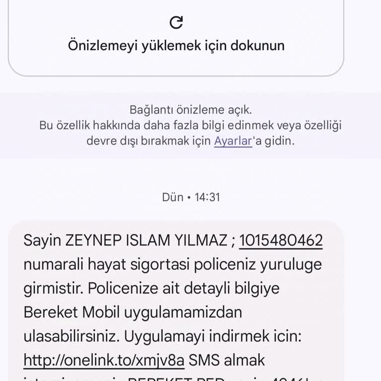 Yanıltıcı Sigorta Mesajları Sorunu