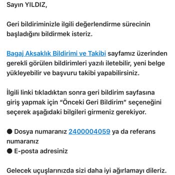 Bagajlar Alındı Yolcu Alınmadı Müşteri Hizmetleri Eksikliği