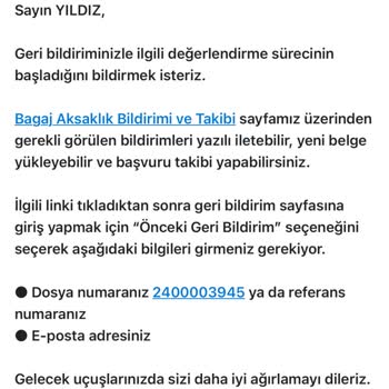 Bagajlar Alındı Yolcu Alınmadı Müşteri Hizmetleri Eksikliği