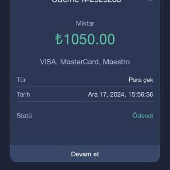 Para Çekme Sorunu: Onaylandı Ama Hesaba Geçmedi