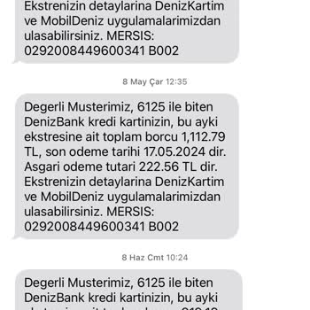 Kullanmadığım Kart İçin Borç Çıkıyor