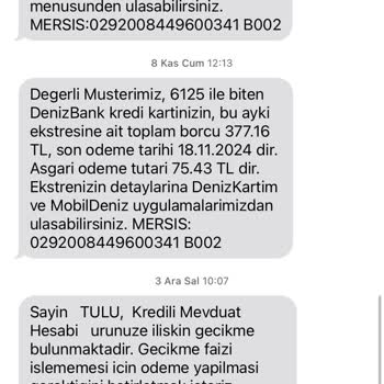 Kullanmadığım Kart İçin Borç Çıkıyor