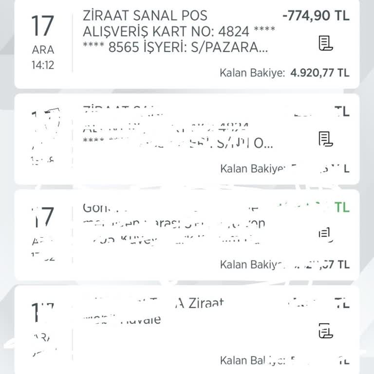 Pazarama'da Sipariş Hatası Ve Çekilen Para İadesi Sorunu