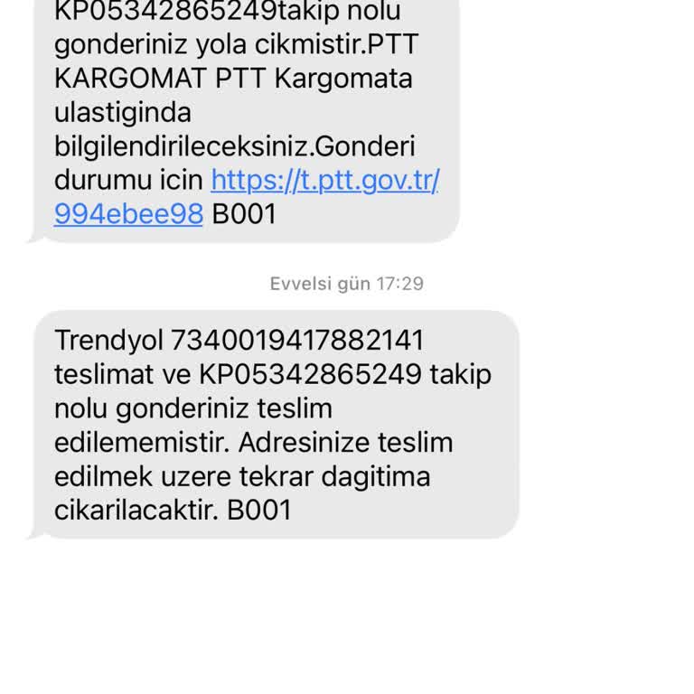 Yanlış Adrese Teslim Edilen Kargo Sorunu