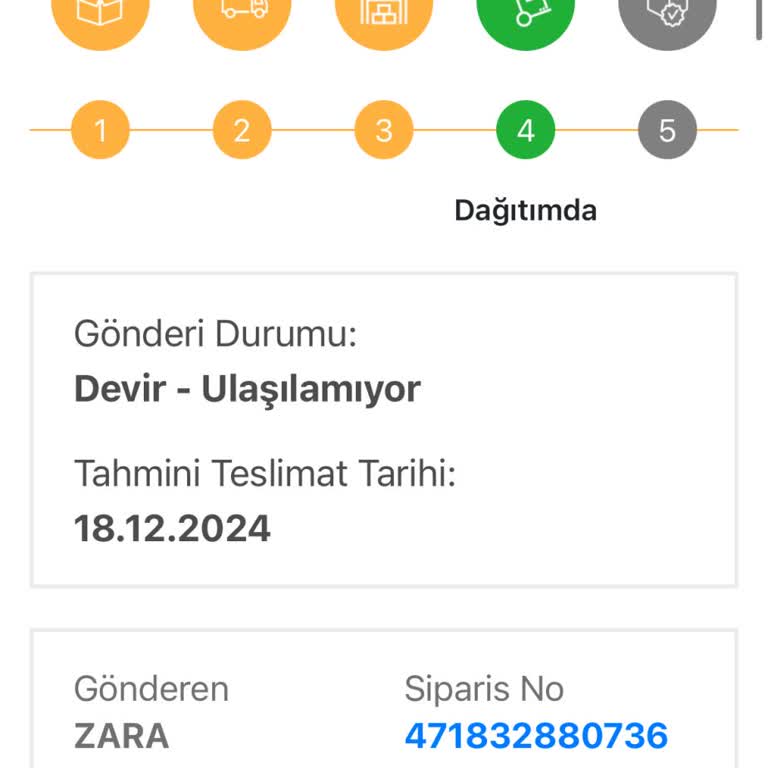 Kargo Sorunu Ve Ulaşılamayan Destek
