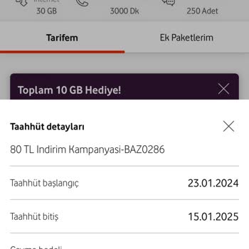 Tarife Değiştirememe Ve Müşteri Hizmetleri İlgisizliği