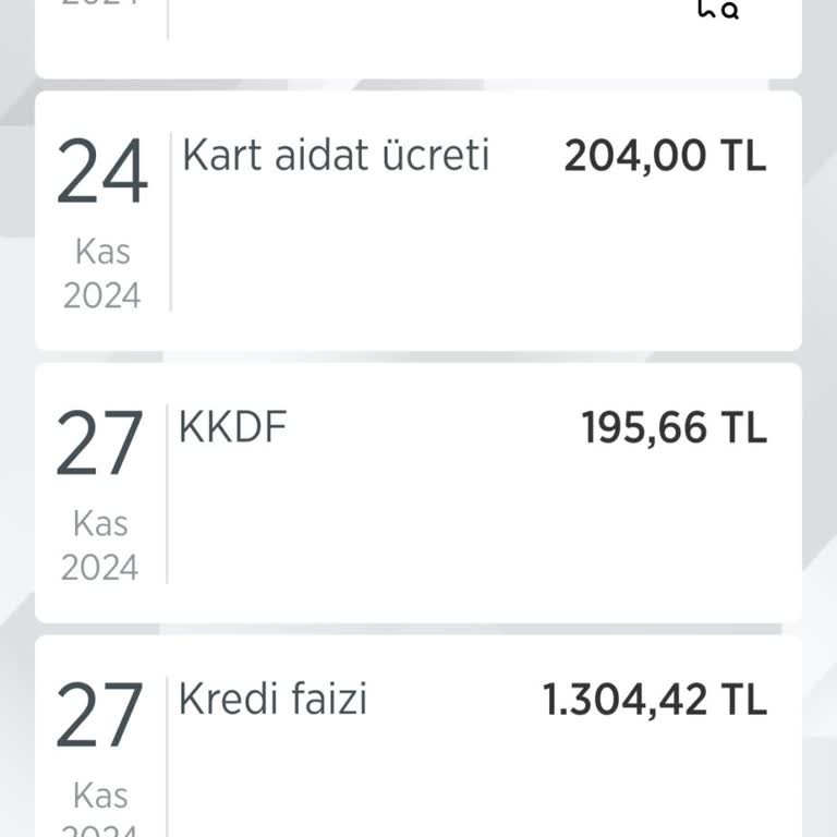 Yüksek Faiz Ve Kart Aidatı Sorunu