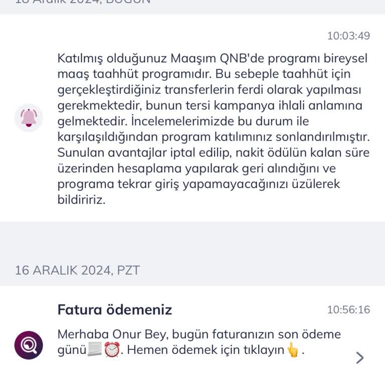 QNB Kampanyasında Hayal Kırıklığı: Verilen Hediye Geri Alındı
