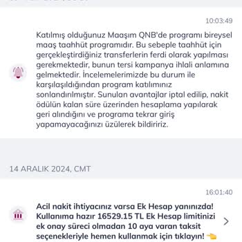 QNB Maaş Kampanyasında İptal Edilen İşlem Şaşkınlığı