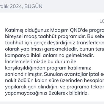 Kazandığım Ödül Haksız Yere İptal Edildi