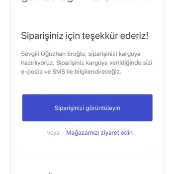 Sipariş Verildi Ama Kargo Bilgisi Yok