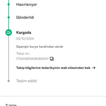Kargoda Bekleyen Ürünler Ve İletişim Sorunu