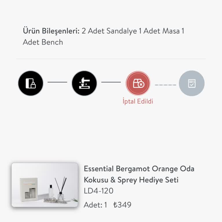 Vivense'den İptal Edilen Siparişin İade Sorunu