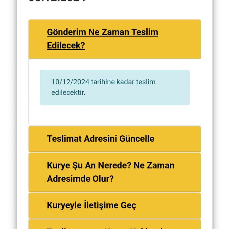AGT Kurye'nin Teslimat Ve İletişim Sorunları