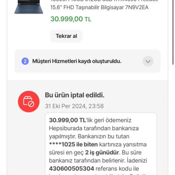 İade Edilmeyen Ücret Ve Faiz Sorunu