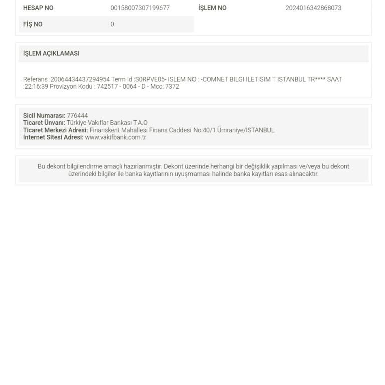 Comnet'ten Umursamaz Hizmet Ve İade Sorunu