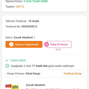 Teslim Edilmeyen Ürünler Ve Yanıltıcı Mesajlar