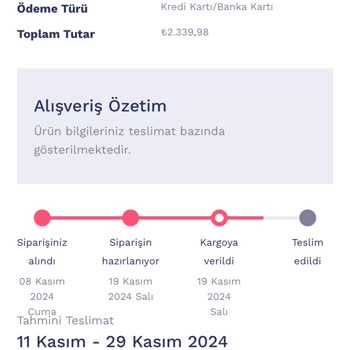 Sipariş Verildi, Ne Kargo Ne İade Geldi