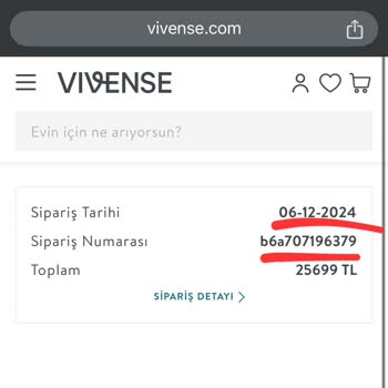 Vivense'de Montaj Sorunu Ve Müşteri Hizmetlerine Ulaşamama
