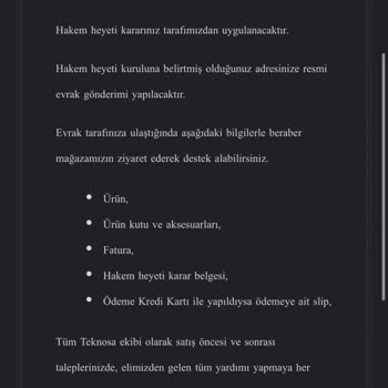 Hakem Heyeti Kararına Rağmen İade Yapılmıyor