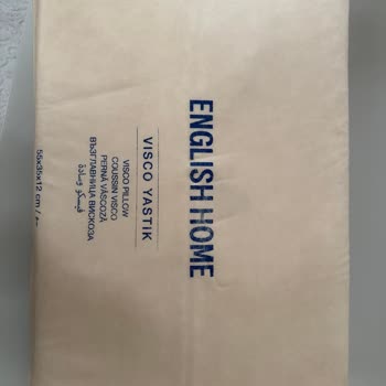 English Home'dan Aldığım Yastığın Kalitesizliği Ve Müşteri Hizmetleri Sorunu