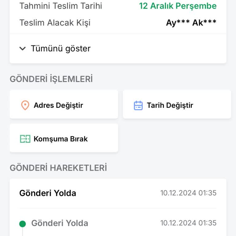 Kargo Teslimatındaki Gecikme Ve İletişim Sorunları