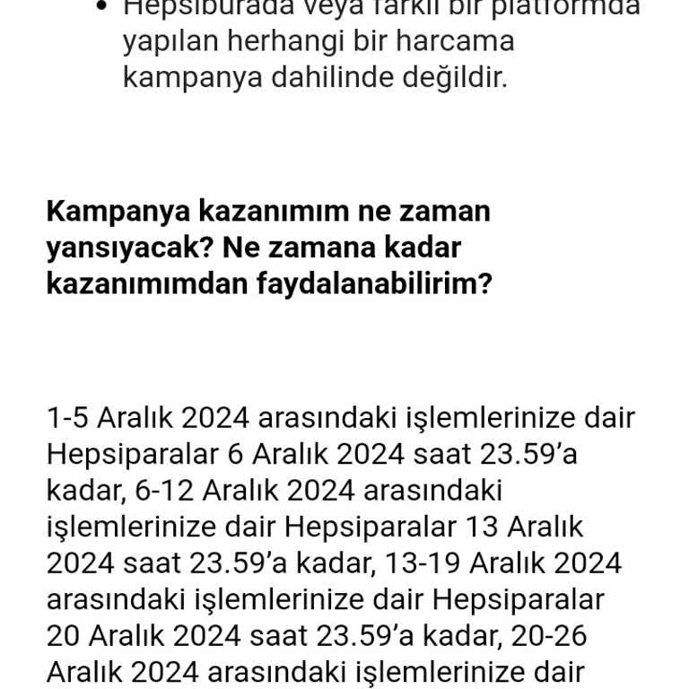 Hepsiburada Kampanya İadesi Sorunu
