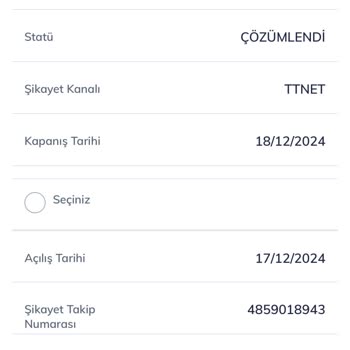 Türk Telekom'dan Alınan İnternet Hizmeti Hayal Kırıklığı