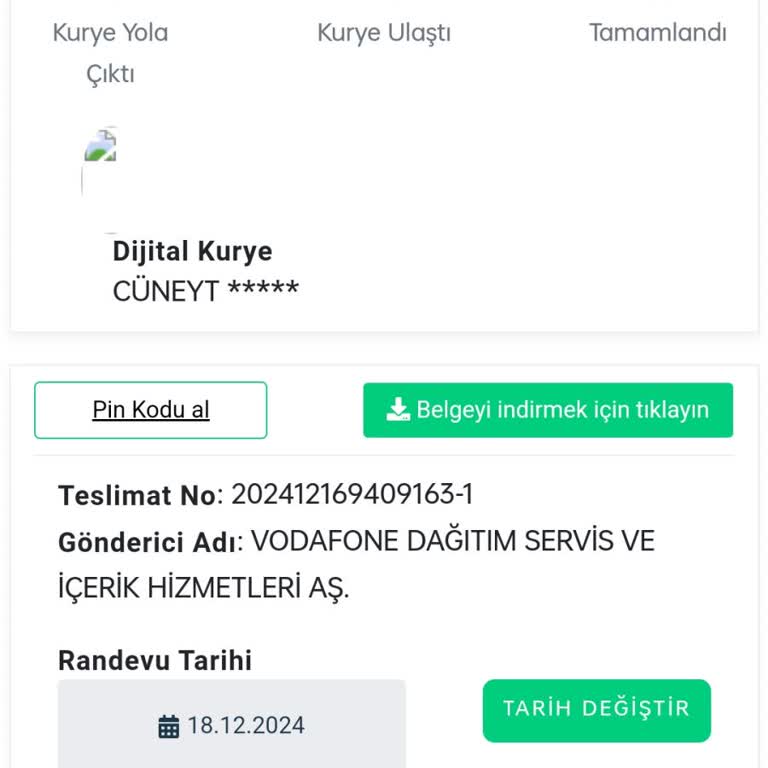 Kurye Sistemi Ve Sim Kart Teslimatındaki Sorunlar