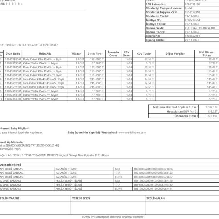 Eksik İade Ve Uzayan Bekleyiş