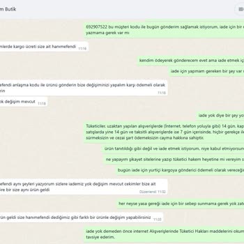 Online Alışverişte İade Hakkı Sorunu