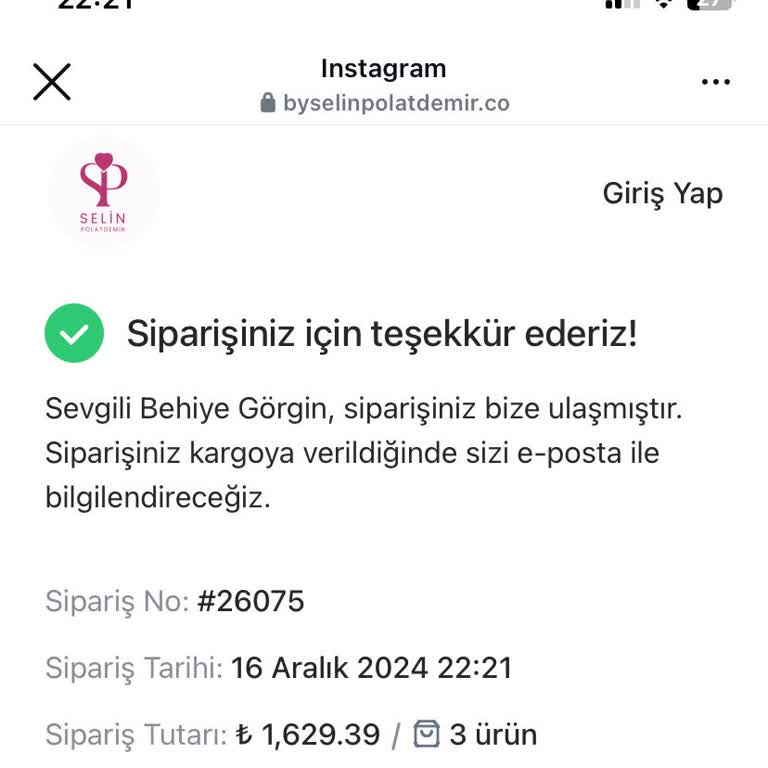 Sipariş Kargosu Gecikmesi Ve Bilgilendirme Eksikliği