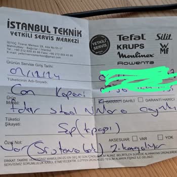 Fakir Çay Makinesi: Sorunlar Ve Yetersiz Servis