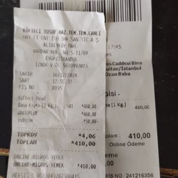 Migros Yemek'ten Aldığım Kıyma Hayal Kırıklığı Yarattı