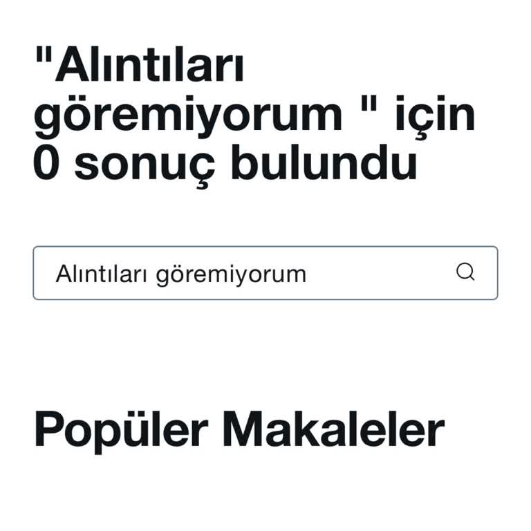 İphone'da Twitter Alıntı Sorunu: Yardım Merkezinin Yetersizliği