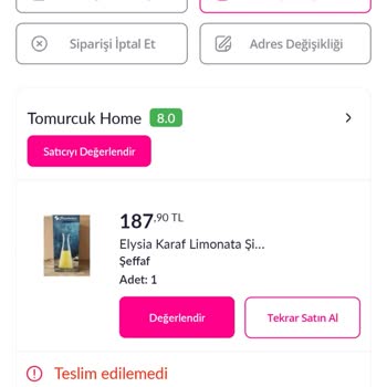 Kırık Ürün Ve Geciken İade Süreci