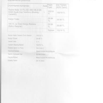 İnternetten Alınan Telefonun IMEI Sorunu Ve İade Süreci