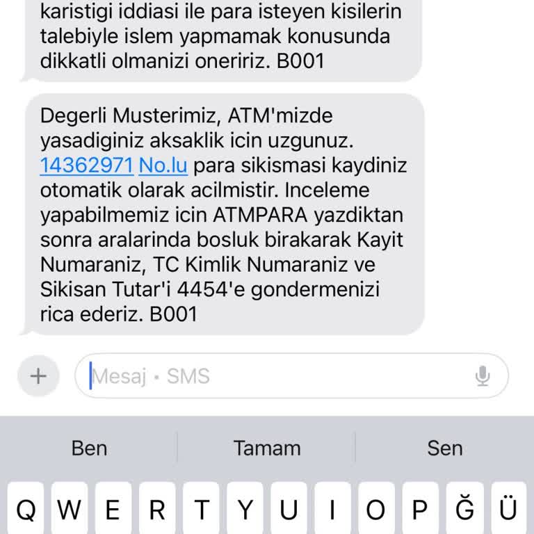 Yapı Kredi ATM'sinde Para Kaybı Ve Güven Sorunu