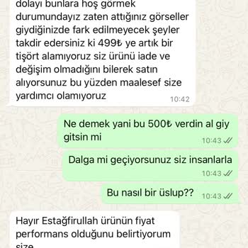 Defolu Ürün Ve Kötü Müşteri Hizmeti Deneyimi