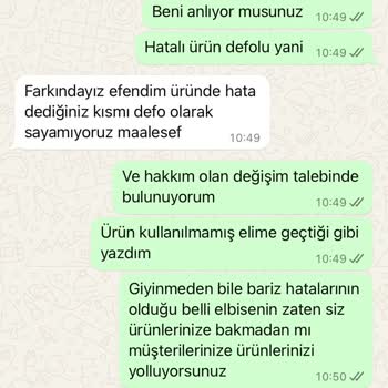 Defolu Ürün Ve Kötü Müşteri Hizmeti Deneyimi