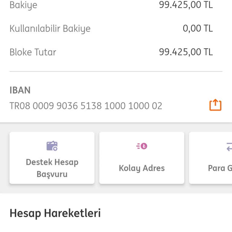 Blokeli Kredi: ING Bank'tan Destek Bekliyorum