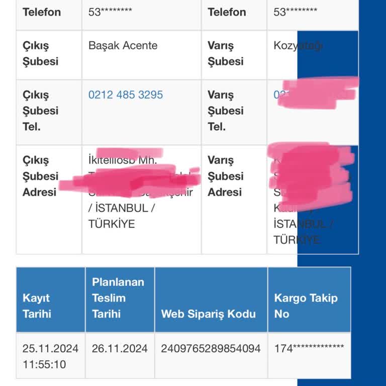 Sürat Kargo İle İstanbul İçi Teslimat Sorunu