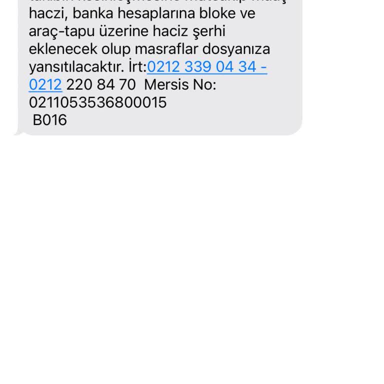 Yanlış Borç Bildirimi Ve Haksız Takip Tehdidi